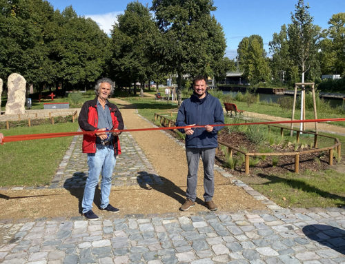 Eröffnung der Grünanlage am Goslarer Ufer